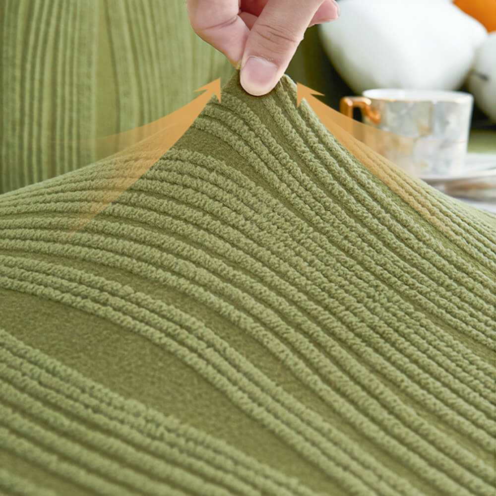 Jacquard-Stretch-Vollbezug, kratzfester Couchbezug