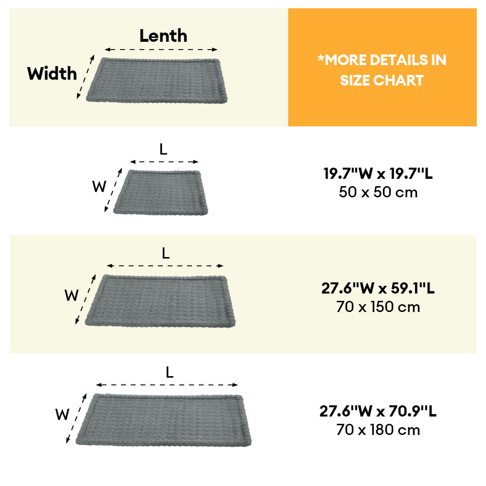 Fluffy Plush Faux Fur Warm Pet Mat Non-slip Couch Cover