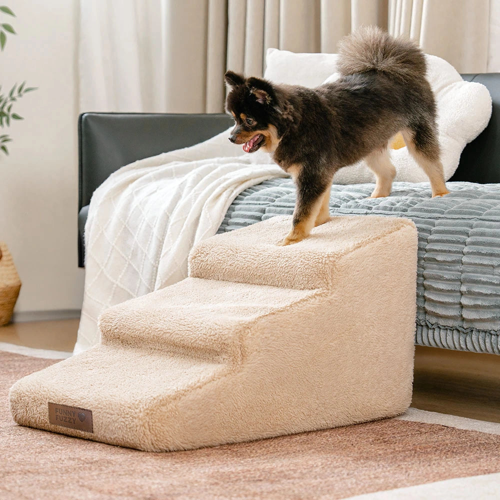 Ayuda de escalada para la cama y el sofá Protección de la articulación de la articulación escaleras de rampa para perros blando