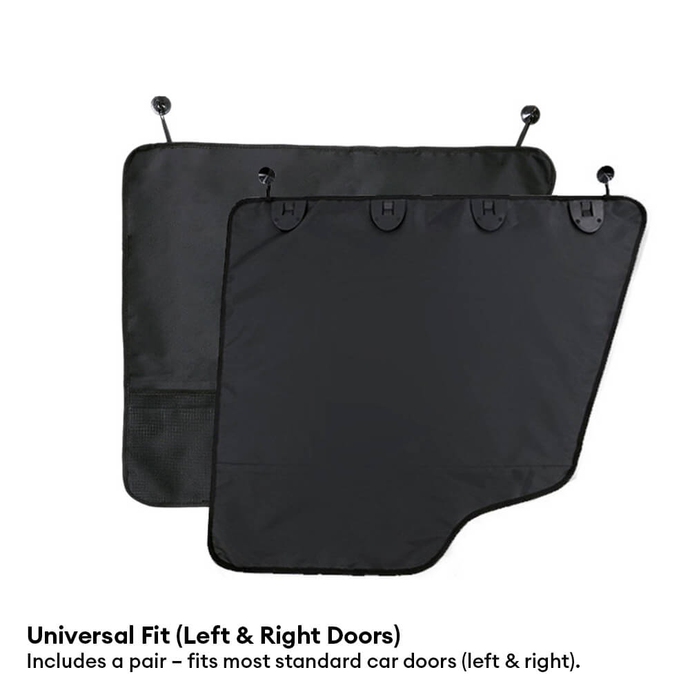 2-Pack Waterproof Scratch-Resistant Side Door Protectors Car Door Covers for Dogs