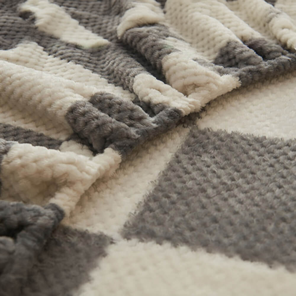 Cubierta de colchón de hojas de alquiler de terciopelo de piña clásico