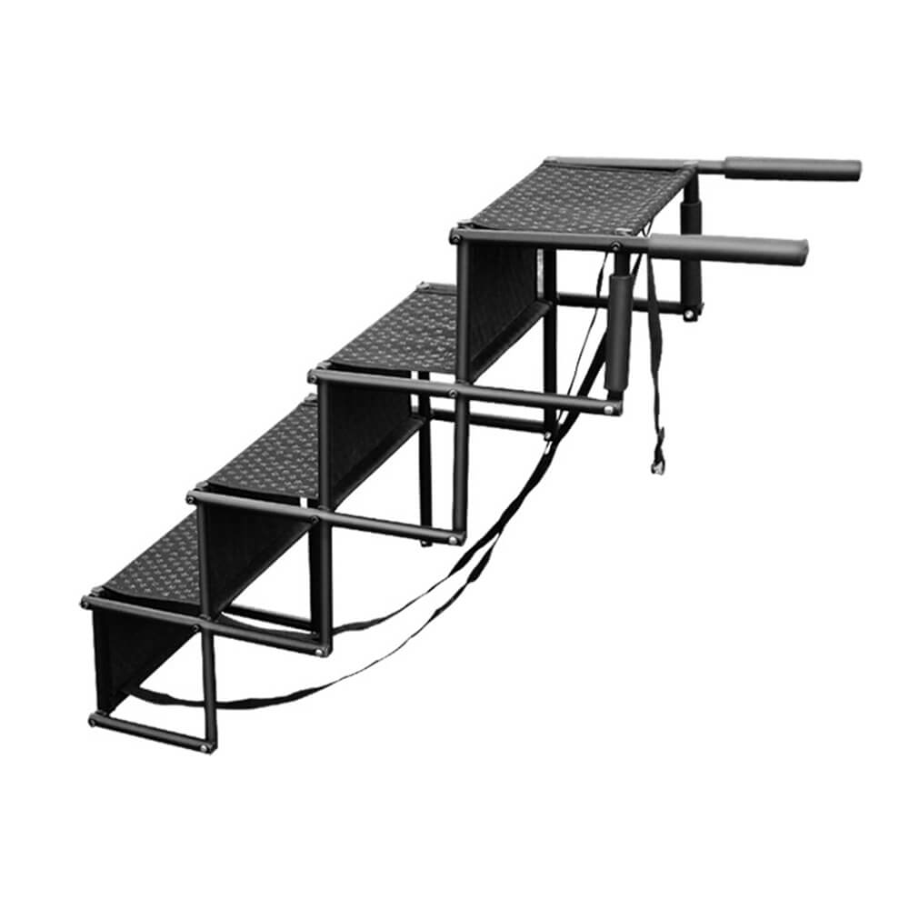 Viaje Portable plegable 4 pasos Las escaleras para perros sin deslizamiento