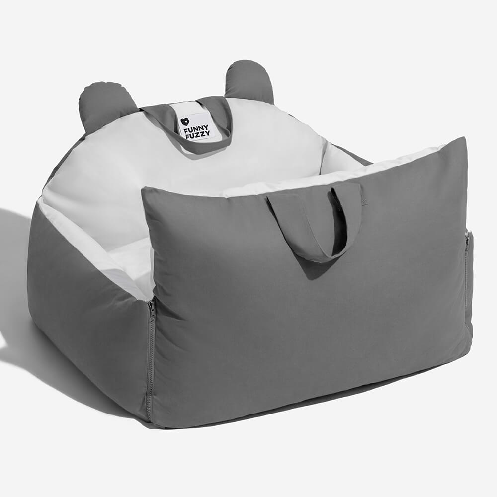 Fun Sente de Zootopia Seguridad de viaje Bed de asiento de automóvil grande para perros