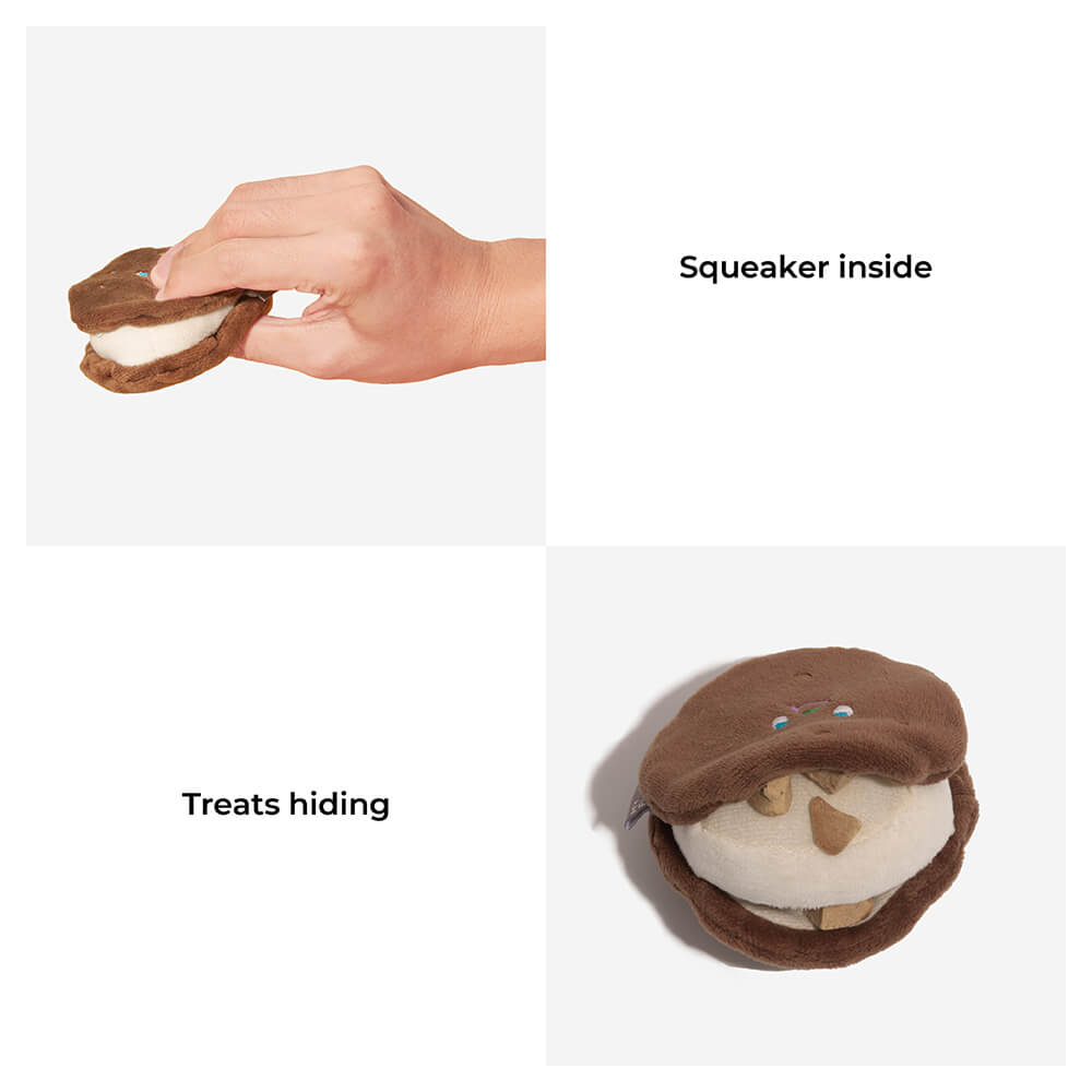 Juguete de perro de snuffle de lujoso - panadería