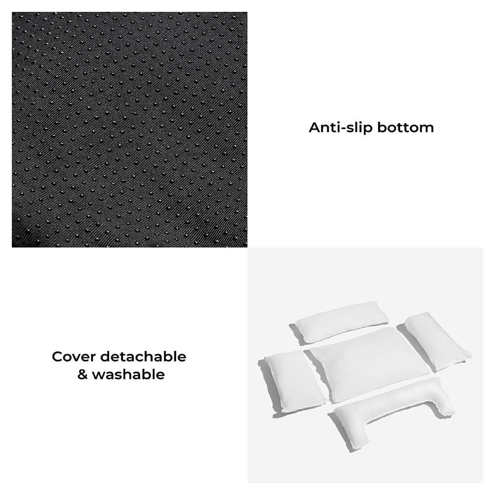 Cama ultra acogedora de lana hecha a mano de lana y gato