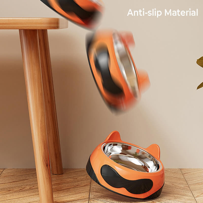 Tazón de mascota fácil de gran capacidad con acero inoxidable