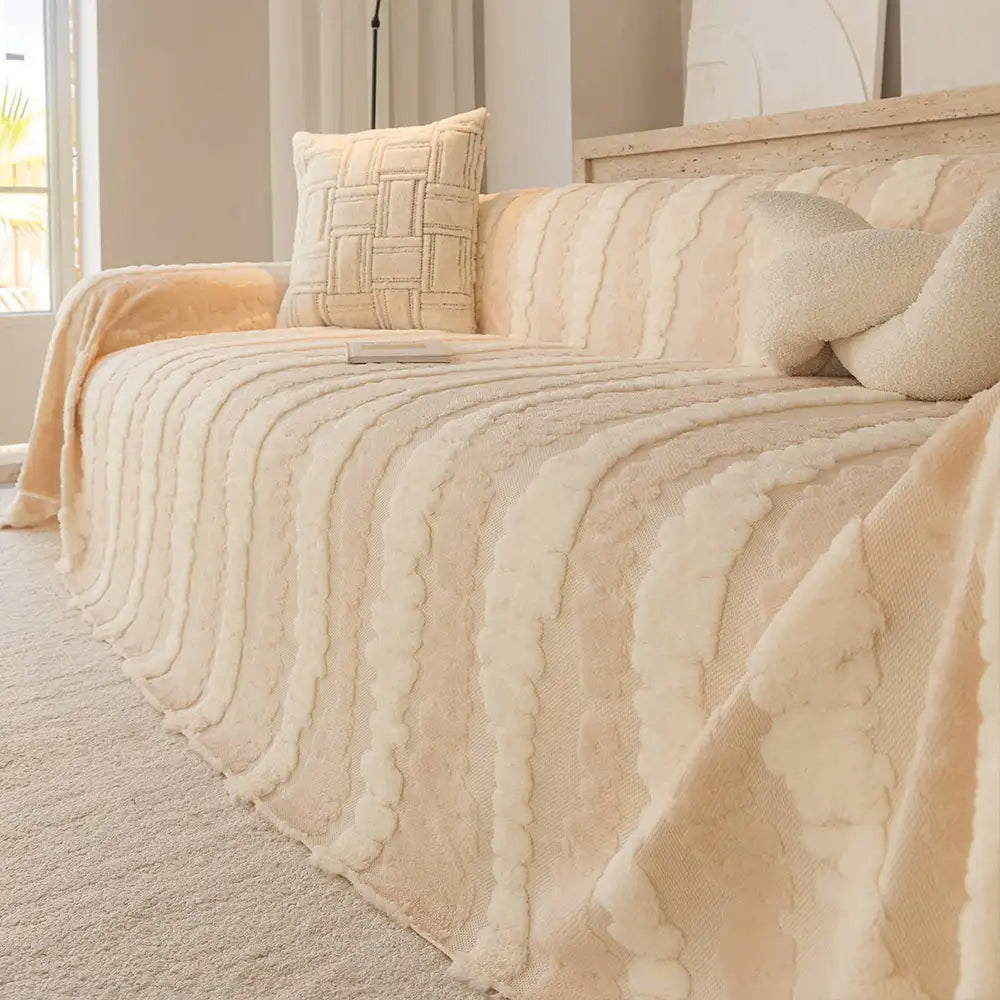 Modern Comfort Plush Multifunctional Blanket Sofa Protection Couch Cover