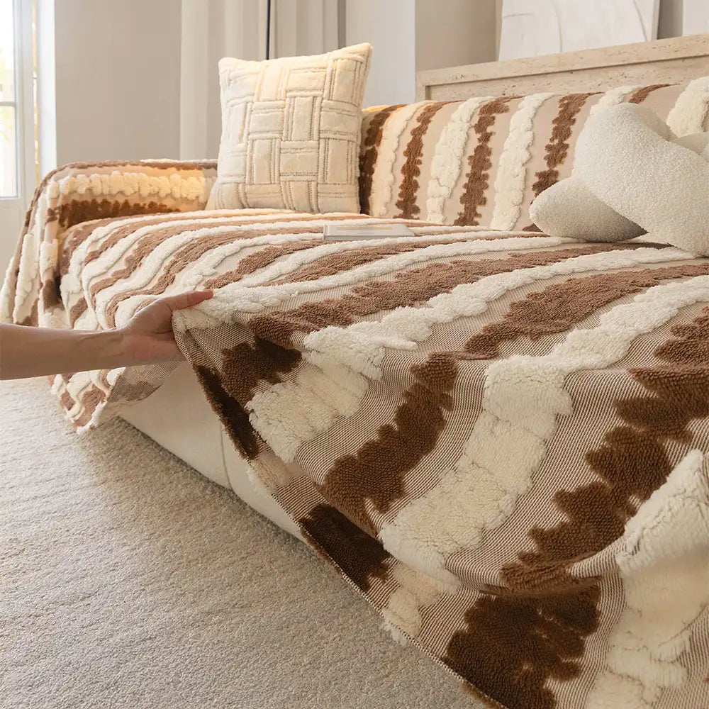 Modern Comfort Plush Multifunctional Blanket Sofa Protection Couch Cover