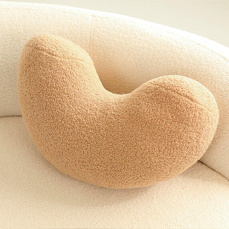 Almohada de sofá torcido lindo de forma geométrica de forma geométrica