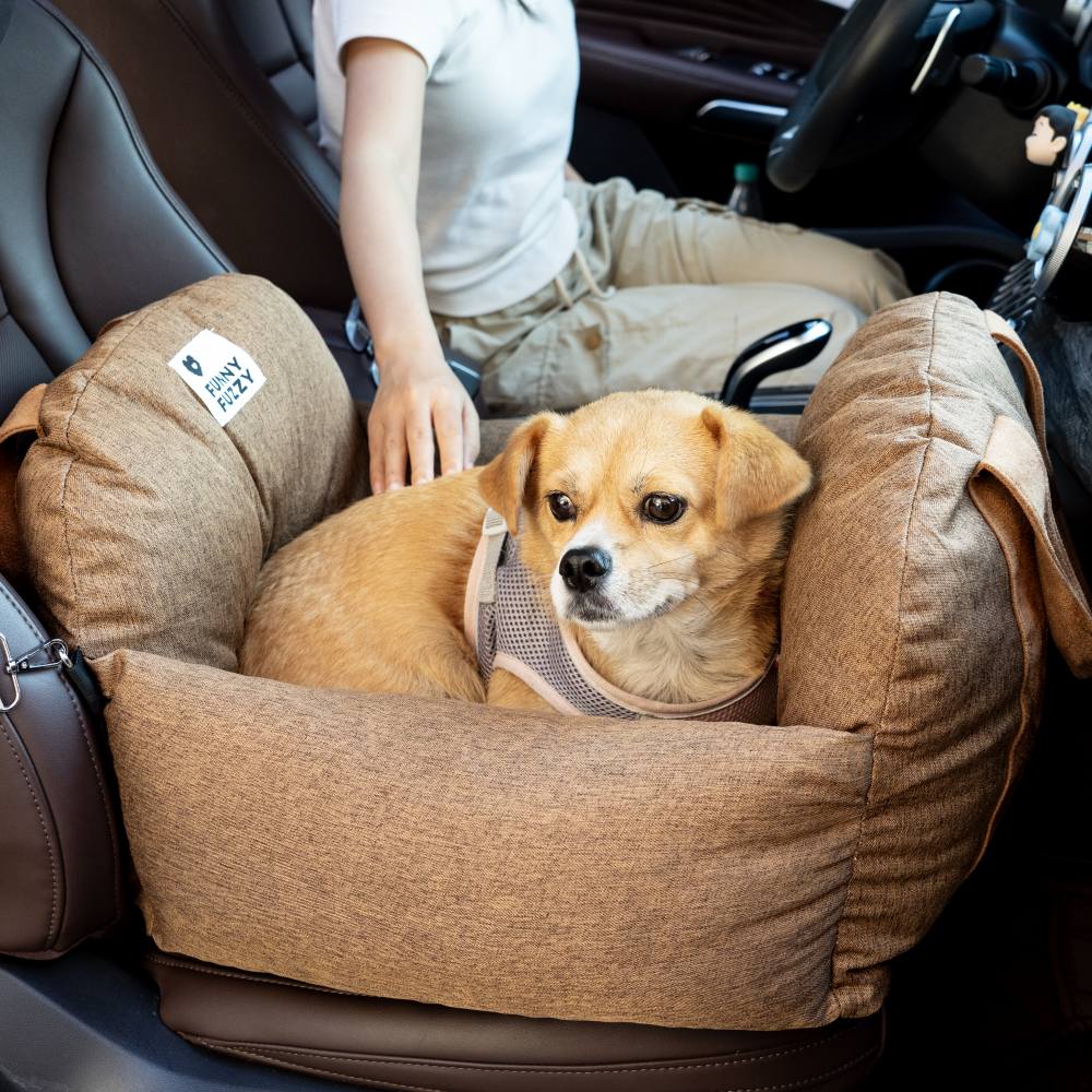 Cama para el asiento del automóvil del perro - Primera clase