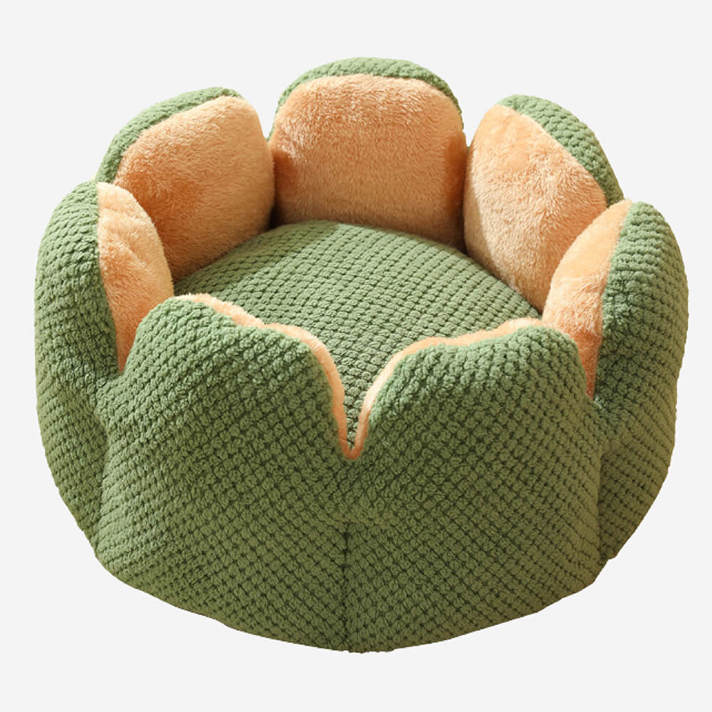 Cactus Shape Comfy Pet Bed - FUNNYFUZZY