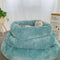 Luxurious Fluffy Warm Durable All-in-One Dog & Cat Sofa Bed