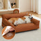 Cama moderna de sofá de respaldo de respaldo y gato