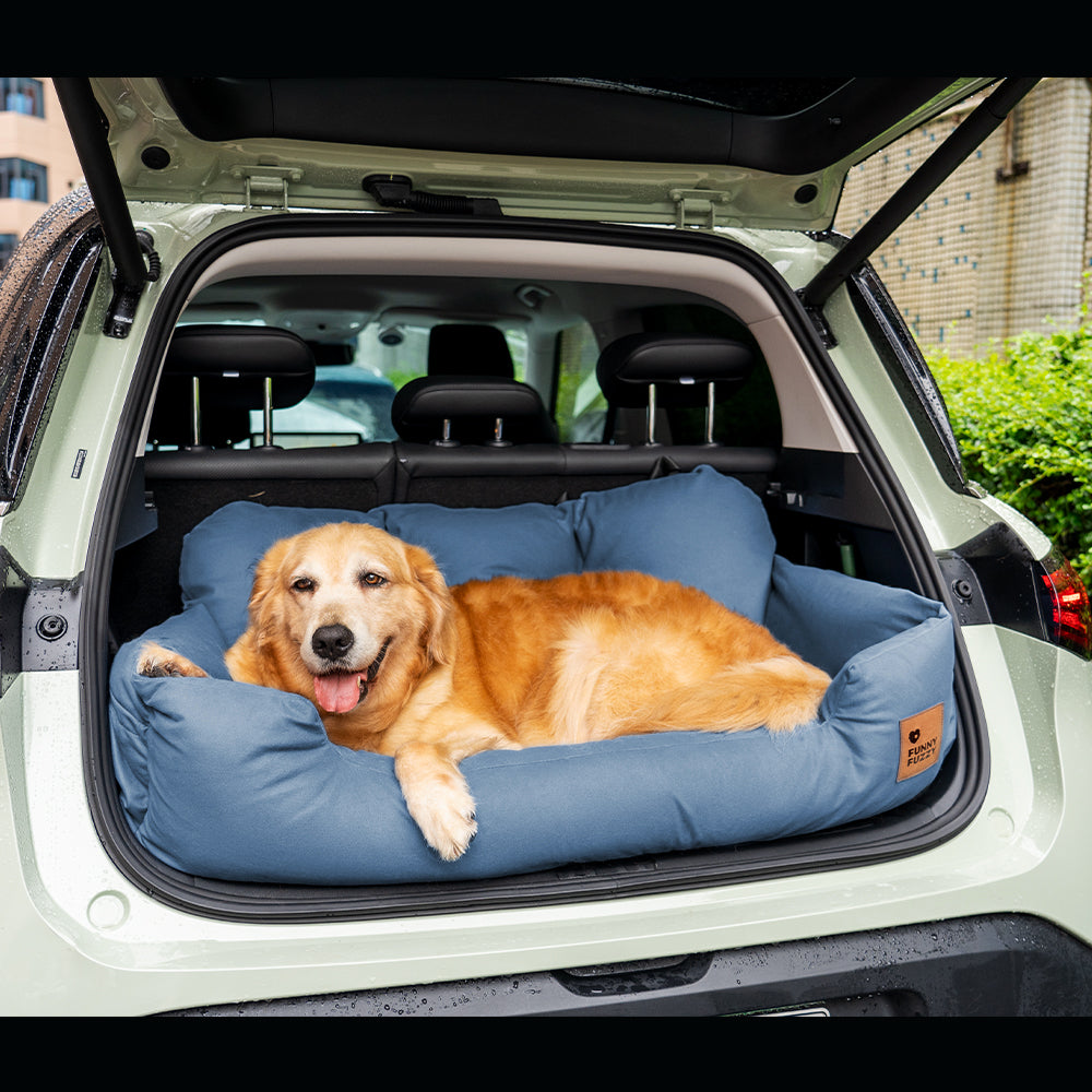 Reisepolster-Sicherheitsbetten für mittelgroße und große Hunde im Auto