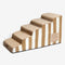 Trendy Striped Removable Sponge Anti-Slip Pet Stair - SafeStep