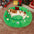 FUNNYFUZZY Christmas Wreath Plush Calming Dog Bed – HolidaySnuggle