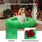 FUNNYFUZZY Christmas Wreath Plush Calming Dog Bed – HolidaySnuggle
