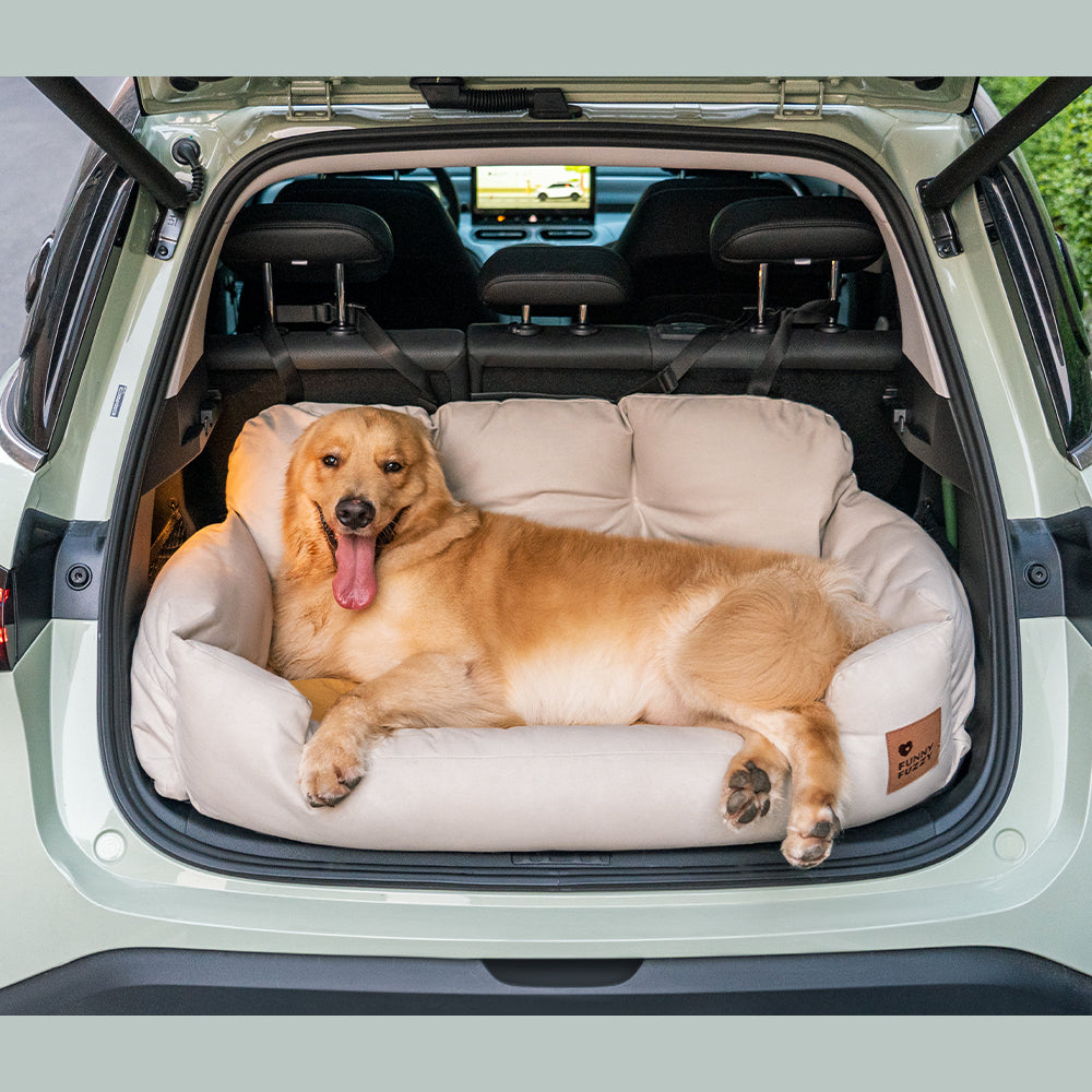 Reisepolster-Sicherheitsbetten für mittelgroße und große Hunde im Auto