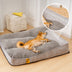 Cama de almofada para cachorro com proteção para coluna grande e espessa e resistente a arranhões personalizada