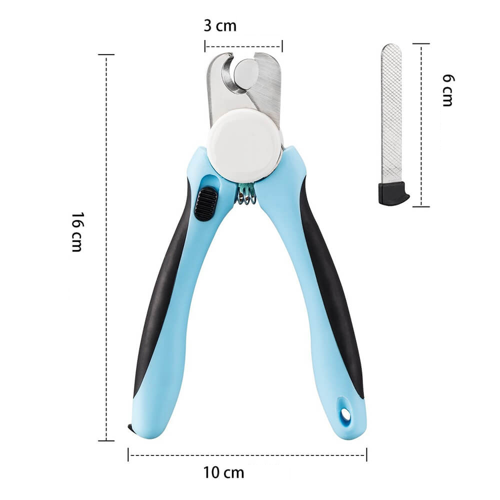 أداة العناية بالحيوانات الأليفة الاحترافية لقص أظافر الكلاب مع مبرد أظافر