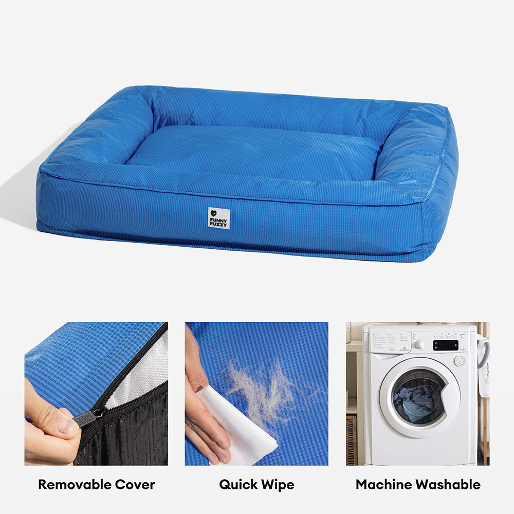 Soporte envolvente totalmente ortopédico cama para perros grande impermeable
