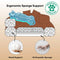 Luxe Diamond Velvet Removable Orthopedic Donut Dog Bed With Pillow - DreamNest