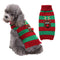 Pull chaud en tricot à col roulé pour chien et renne de Noël