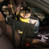 Asiento de auto para mascotas de la consola de mascotas de cuero de forma portátil Faux