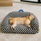 Checkerboard Thick & Fluffy Washable Orthopedic Dog Sofa Bed - CheckMate