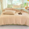 Seersucker sólido para todas las estaciones <tc>Color</tc> Juego de sábanas Comfort Bed
