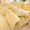 Seersucker sólido para todas las estaciones <tc>Color</tc> Juego de sábanas Comfort Bed