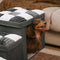 Escaleras para perros hechas a mano con almacenamiento y condominio - Napsteps