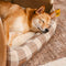 Klassisches orthopädisches Hundebett von Plaid House – warmer Rückzugsort