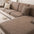 Jacquard Plush Desmanecible Sweat-Absorbente de sudor transpirable Cubierta de sofá mágica de cobertura completa