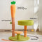 Plataforma de doble capa resistente a las zanahorias Sisal Small Cat Árbol