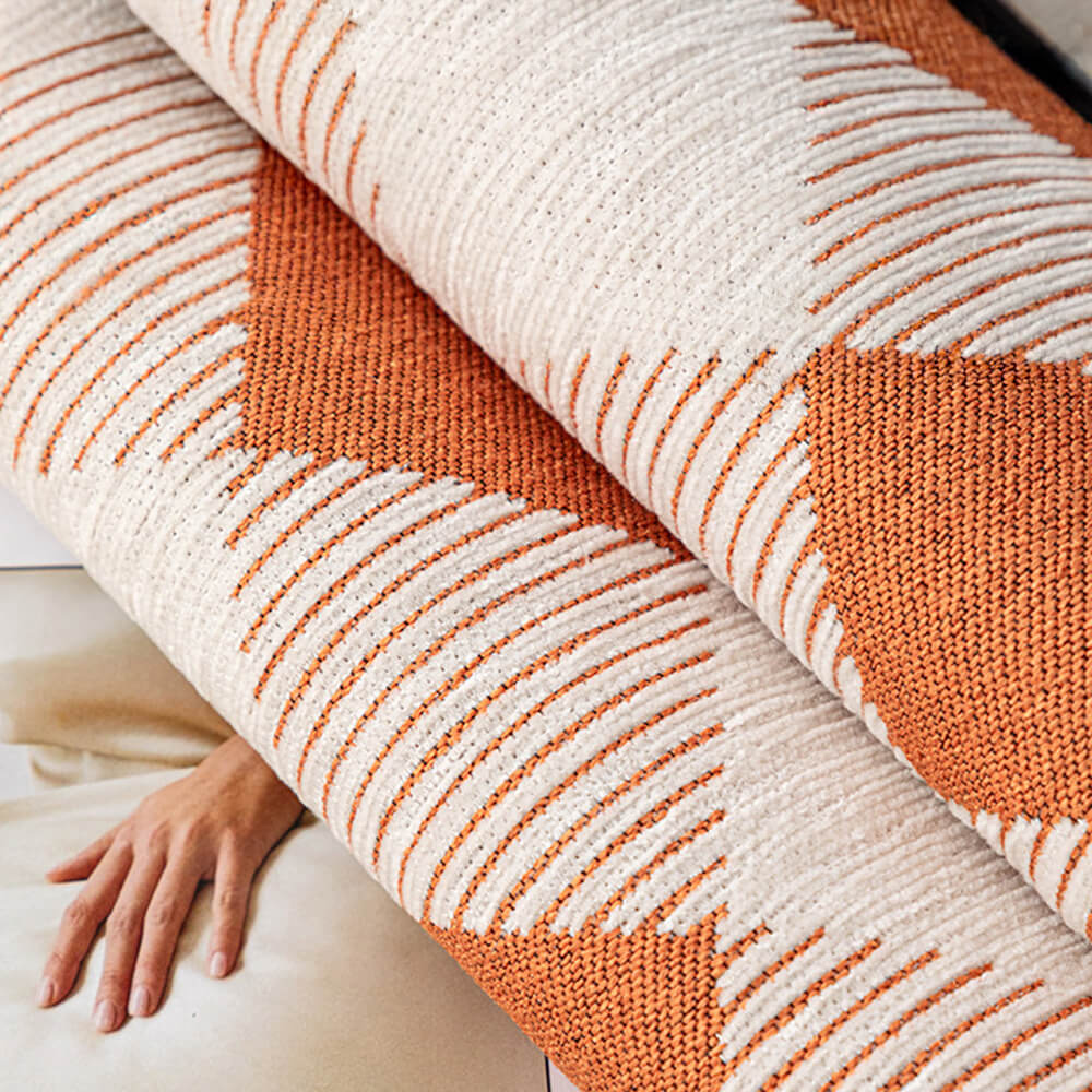 Diamond Chenille Scratch-resistant Sofa Protection Non-slip Couch Cover