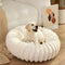 Cama de soporte de donas redondo ultra suave y gato