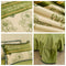 Elegancia floral Milk Velvet Bed Sheet juego con falda de cama