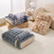 Fluffy Plush Comfortable Deep Sleep Dog Pillow Bed