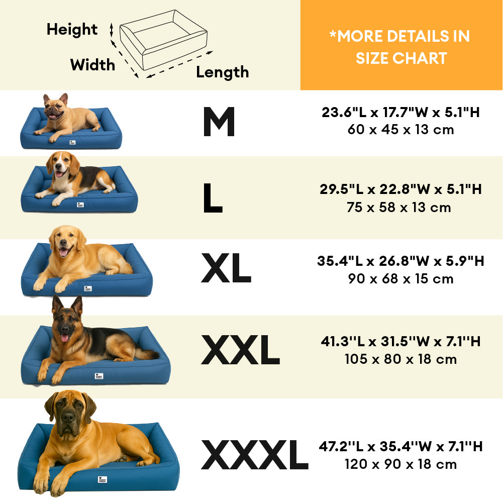Soporte envolvente totalmente ortopédico cama para perros grande impermeable