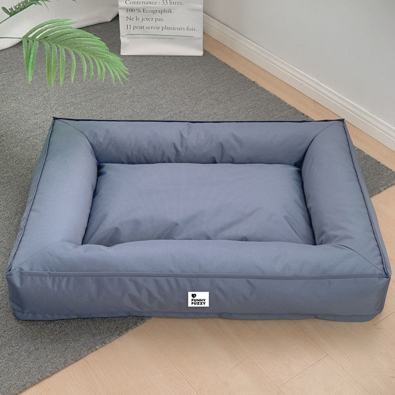 Soporte envolvente totalmente ortopédico cama para perros grande impermeable