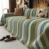 All-Season Colorful Leaf Chenille One Piece Throw Couch Cover