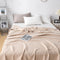 All-Season Lightweight Breathable Cotton Waffle Throw Blanket for Pets & People