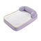 All Season Breathable Orthopedic Dog Bed with Waterproof Liner and Pillow