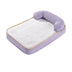 All Season Breathable Orthopedic Dog Bed with Waterproof Liner and Pillow