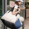 Color-block Travel Booster Multi-Functional Dog Car Seat Bed