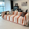 Fashion Striped Chenille Scratch-Resistant Sofa Protection Couch Cover