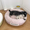 Buenas noches Sueño profundo Cama de perros relajante con juguete para osos