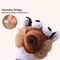 Juguete para perros de peluche de peluche en cuello largo