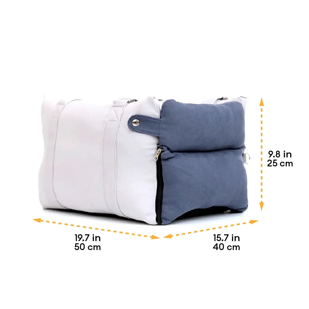 Thick Full-Lining Dual-Purpose Travel Bag Center Console Dog Car Seat